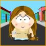 Rachel de Friends en versión South Park